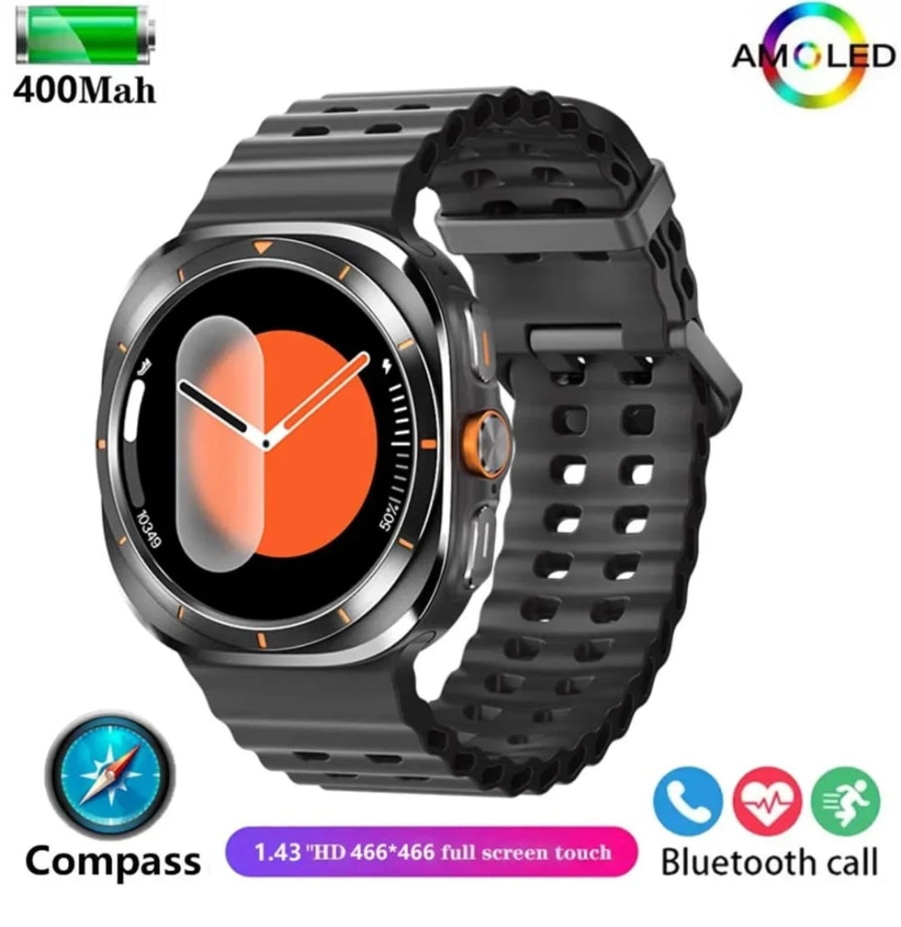 Smart Watch 7 Ultra AMOLED - Allin1