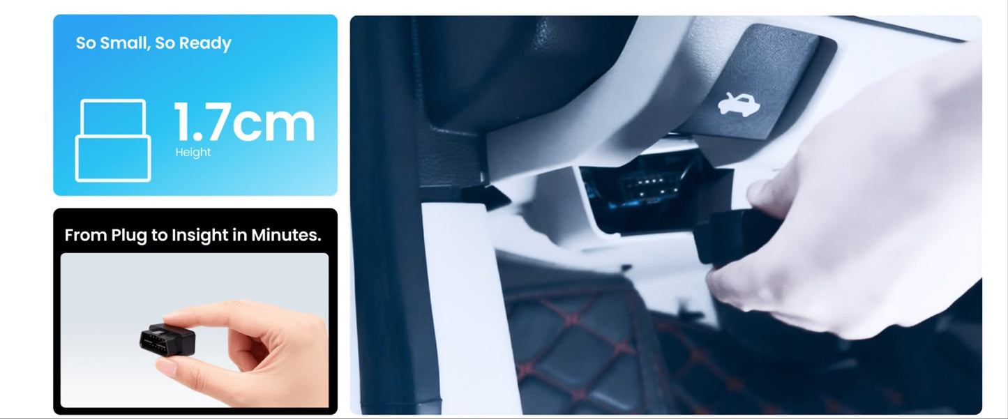 VL505 Smart OBD GPS Tracker - Jimi IOT