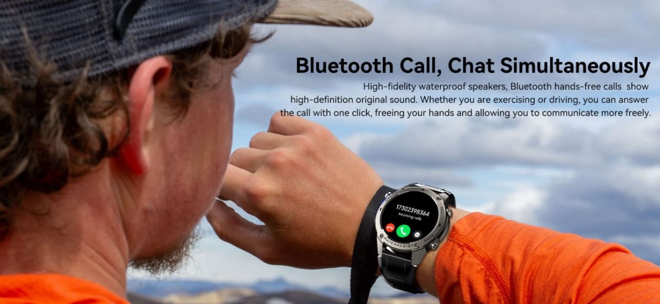 Rainbuvvy DM56 Smart Watch 1.43 Inch - Allin1