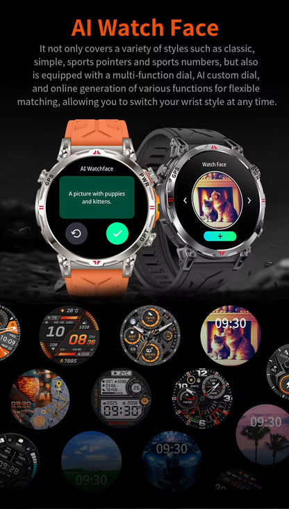 2025 KC93 Men’s GPS Smart Watch