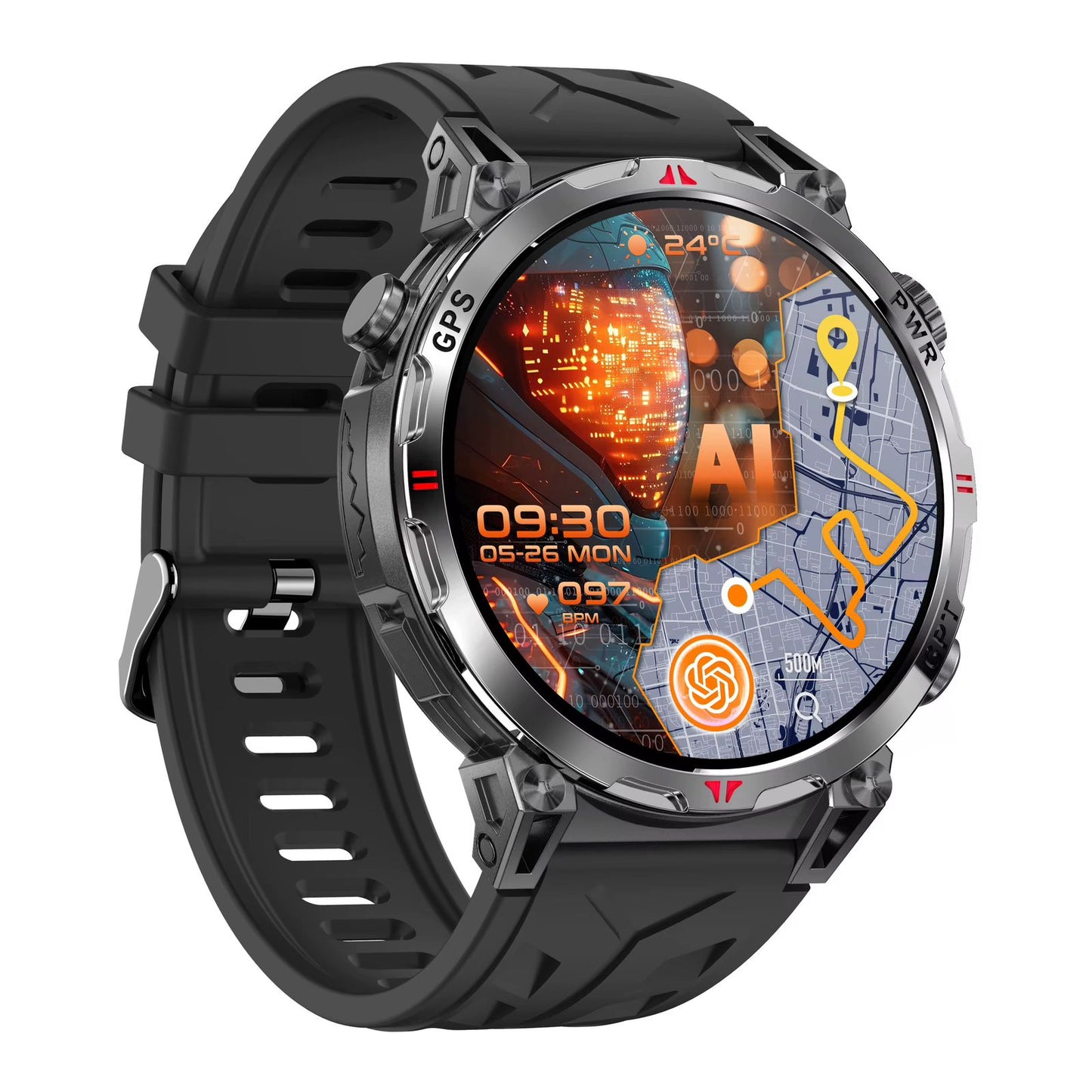 2025 KC93 Men’s GPS Smart Watch