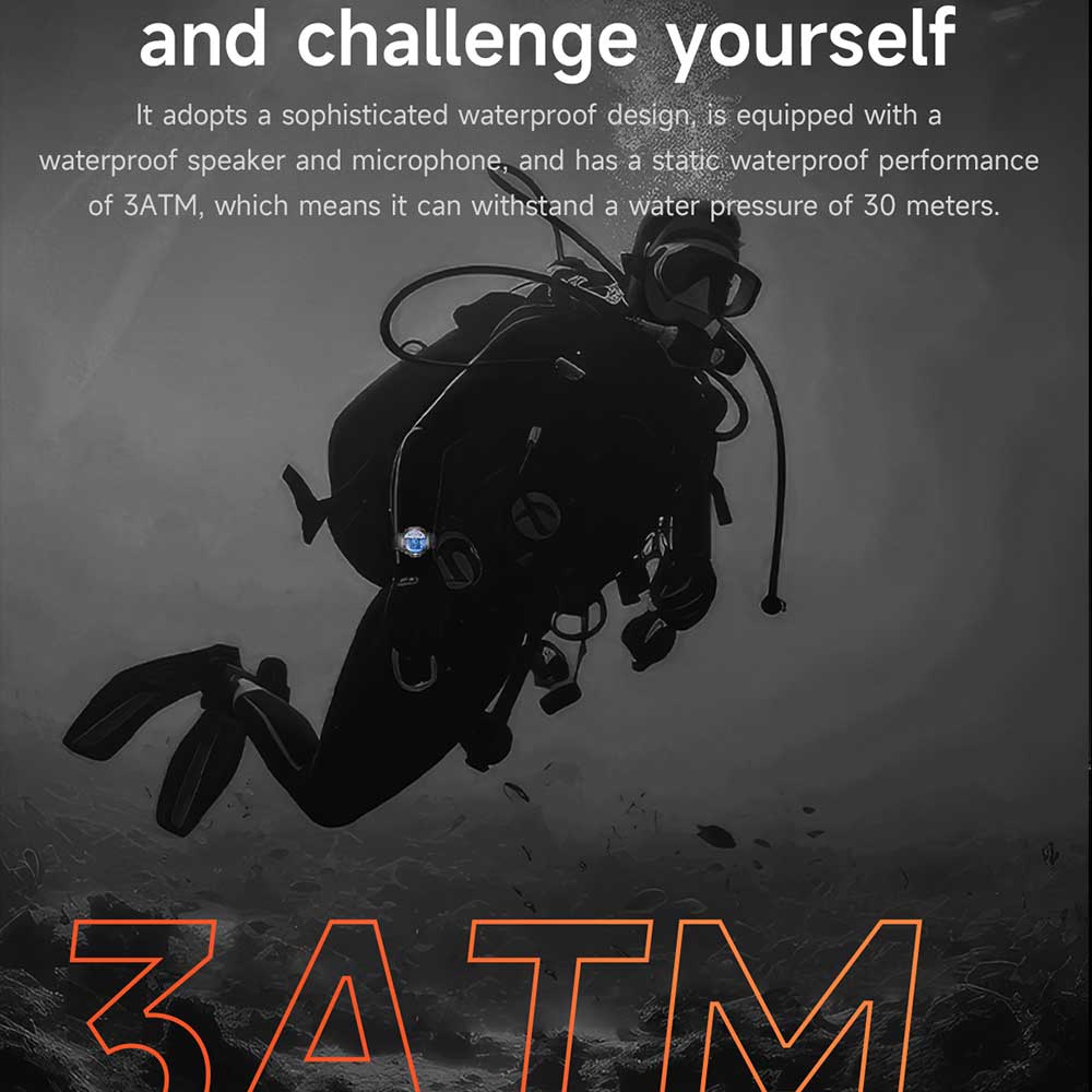 KC91 Outdoor Rugged GPS Smartwatch Flashlight Compass