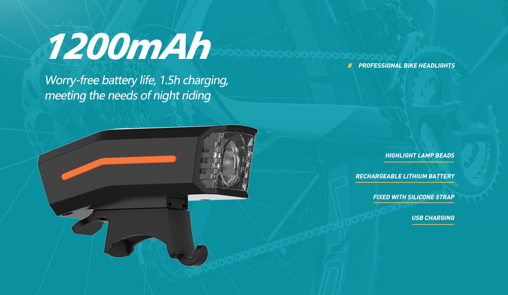 Rechargeable LED Bicycle Headlight