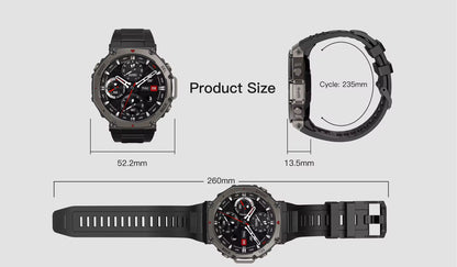 DM58 Outdoor GPS Smartwatch - Allin1