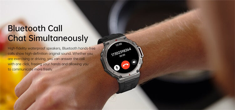 DM58 Outdoor GPS Smartwatch - Allin1