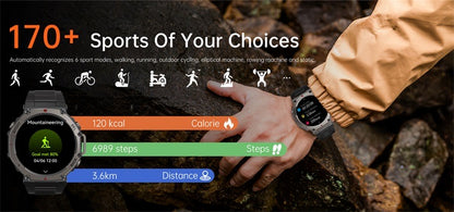 DM58 Outdoor GPS Smartwatch - Allin1