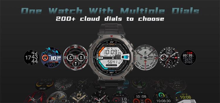 DM58 Outdoor GPS Smartwatch - Allin1
