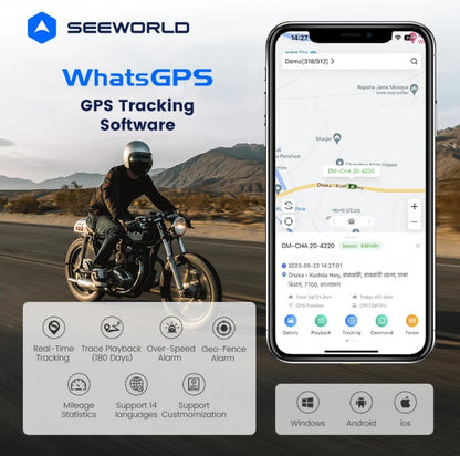 R12L - 4G  GPS Tracker with Remote Fuel Cut-off