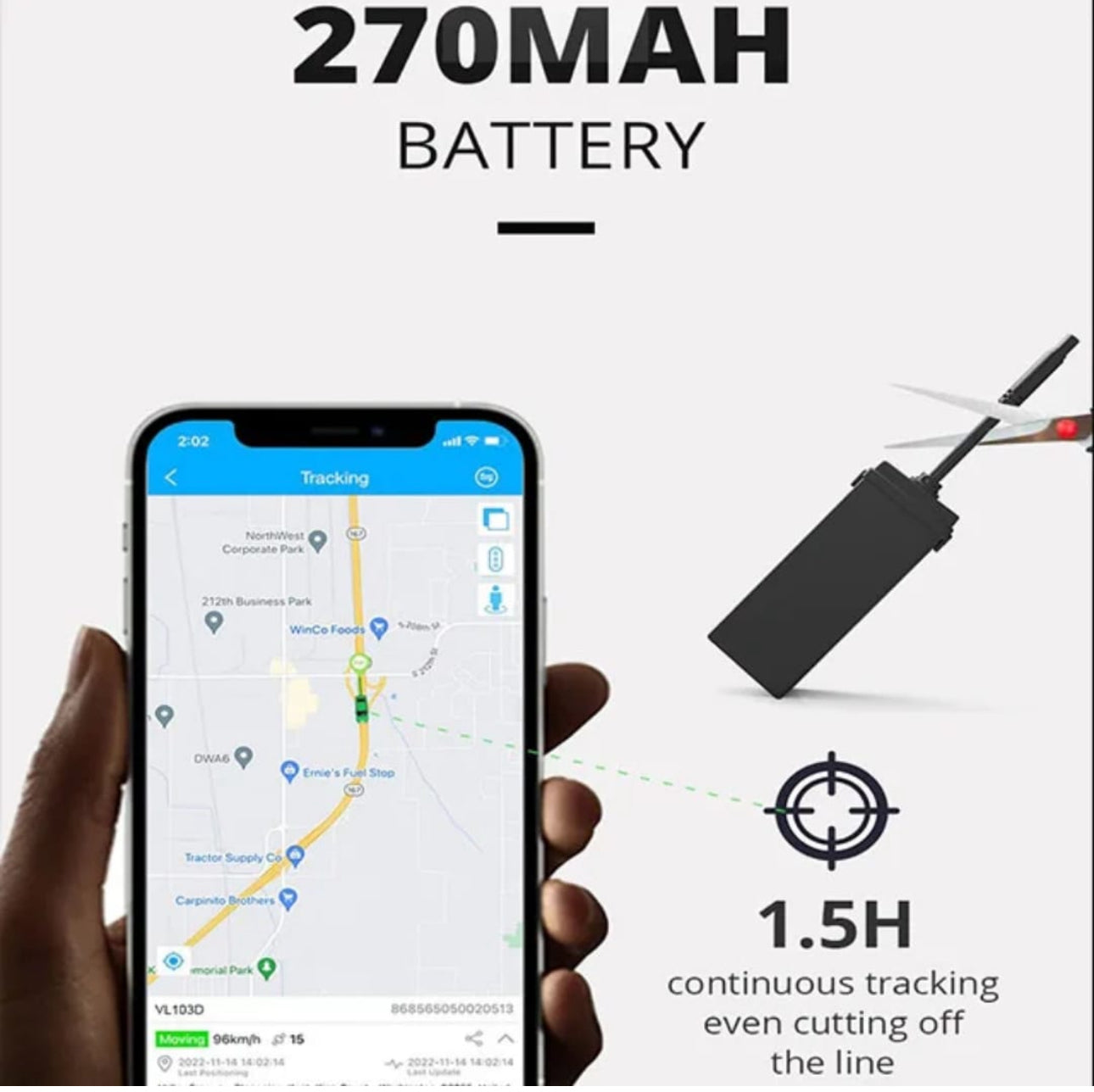 VL103M – Compact & Smart 4G GPS Tracker for Fleet Management
