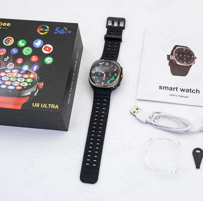 U8 Ultra 5G Smartwatch with AMOLED & GPS - Allin1