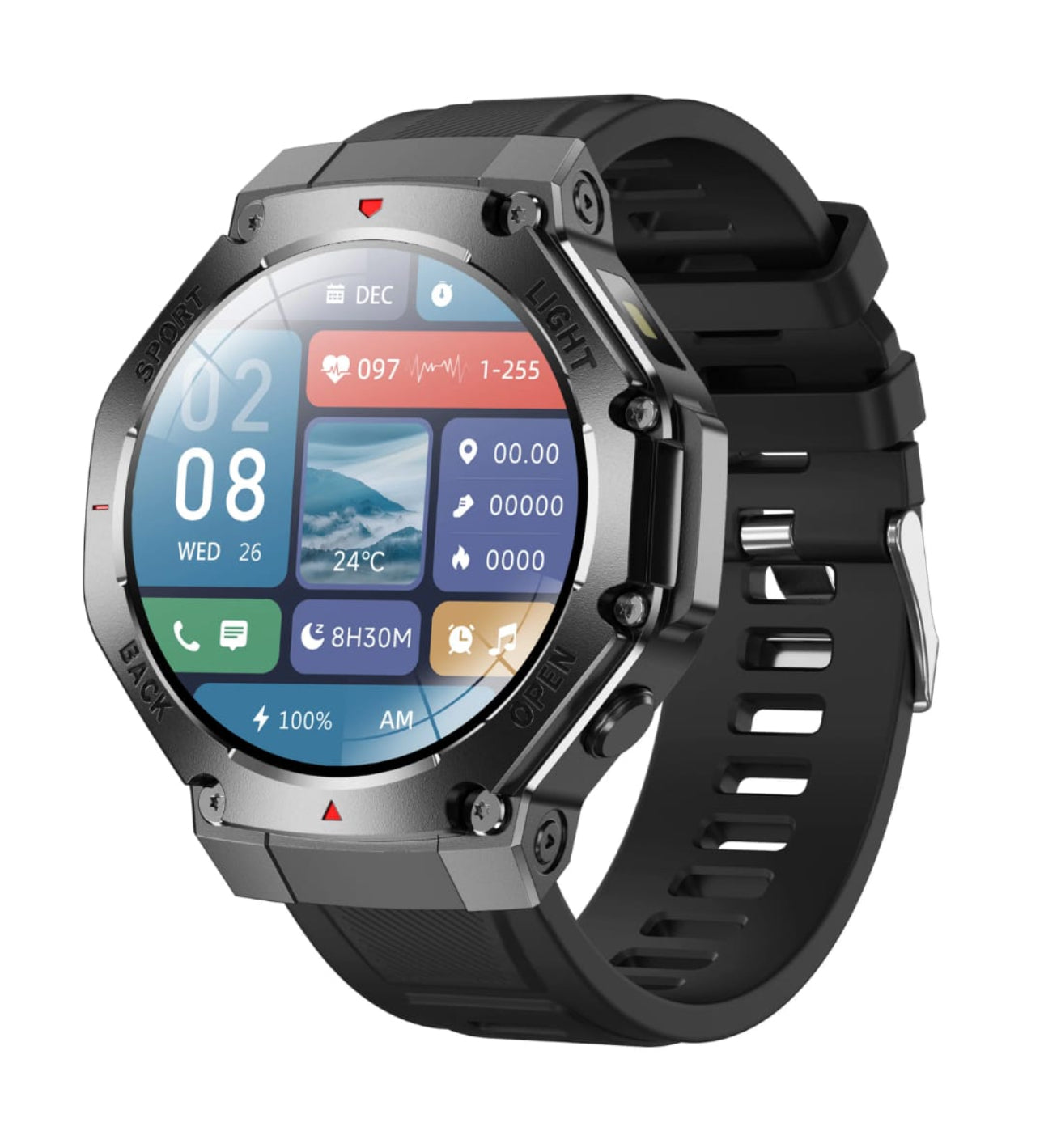 TR3 MAX Men’s Smartwatch - Allin1