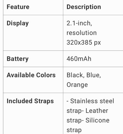 Z85 Max Smartwatch – 2.1 - Allin1