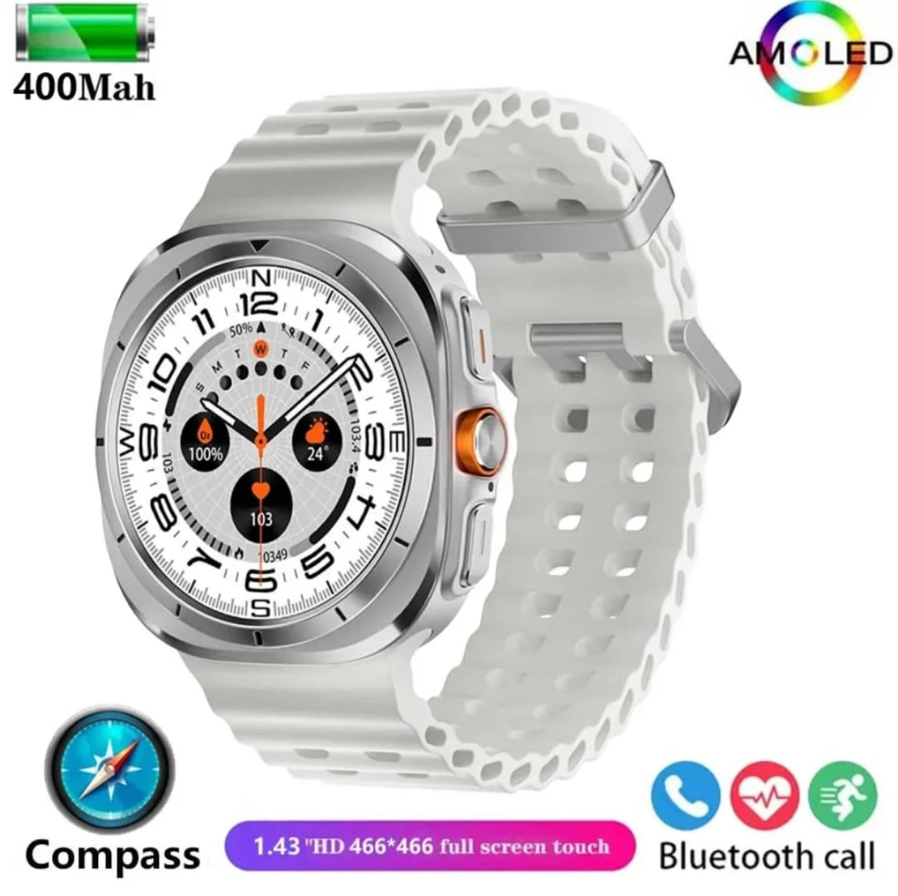 Smart Watch 7 Ultra AMOLED - Allin1