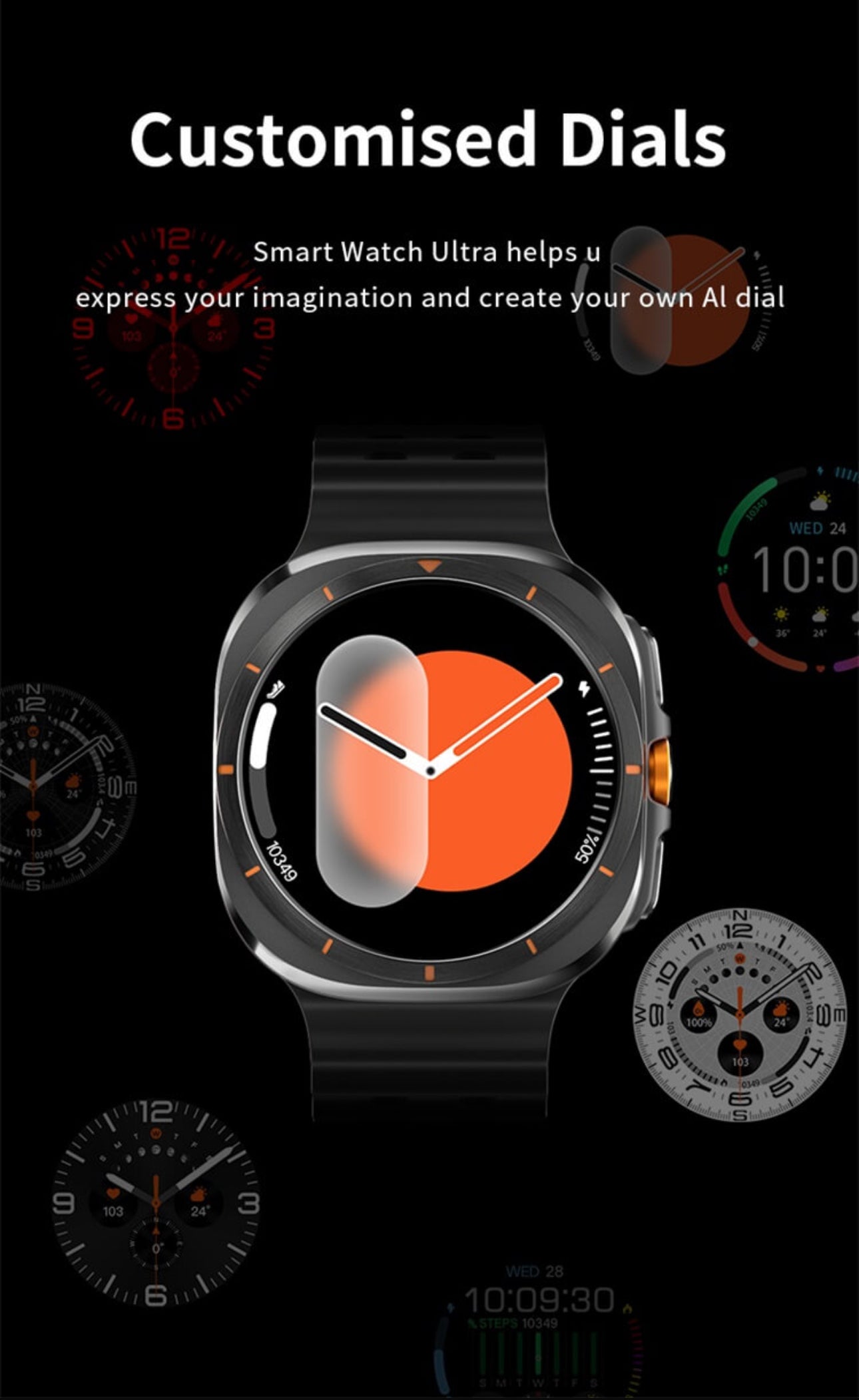 Smart Watch 7 Ultra AMOLED - Allin1