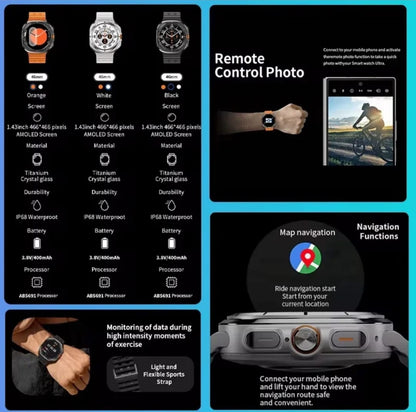 Smart Watch 7 Ultra AMOLED - Allin1