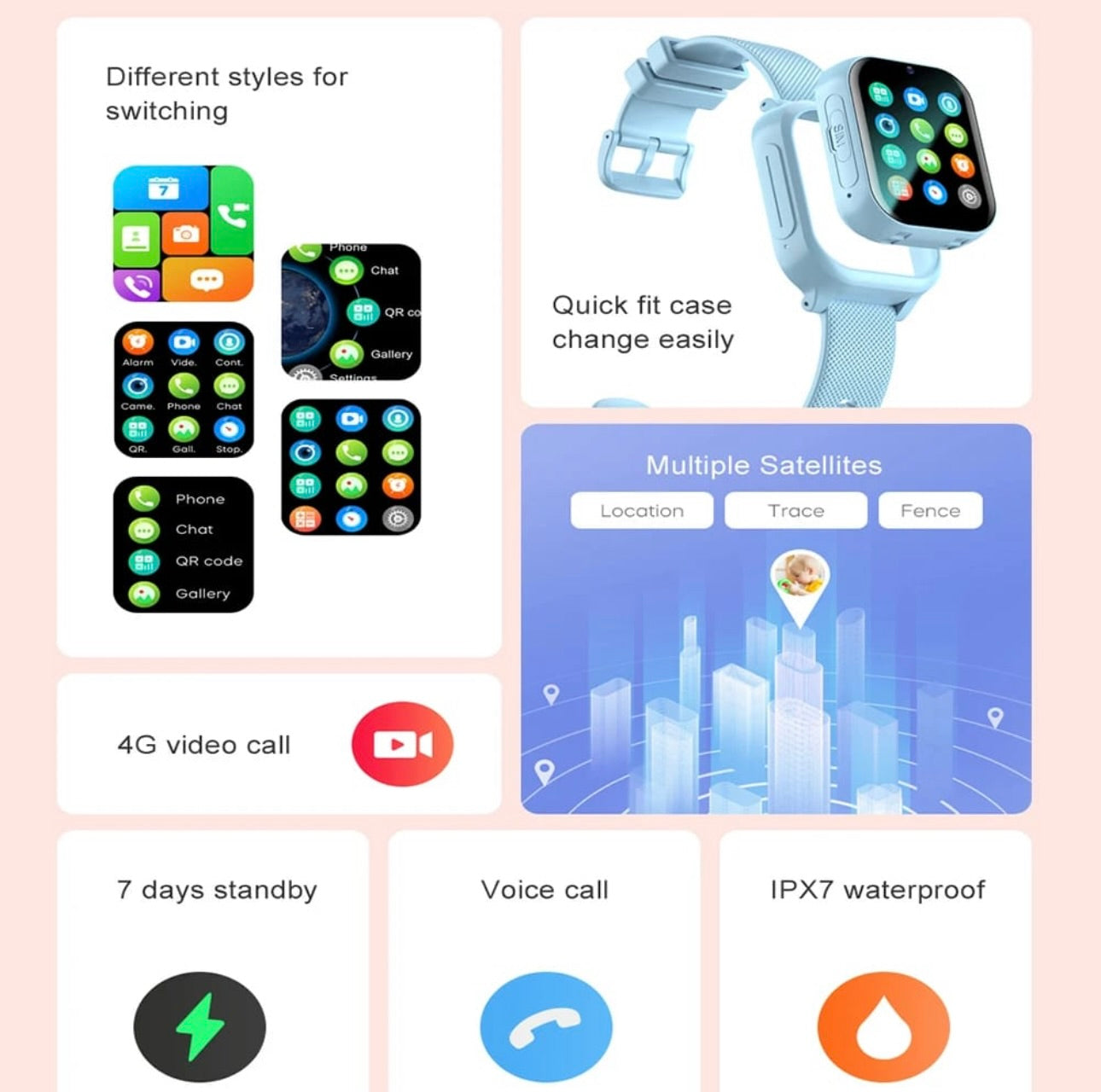 4G Kids Smart Watch K26H - Allin1