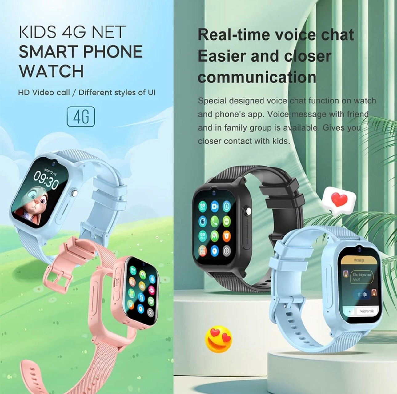 4G Kids Smart Watch K26H - Allin1