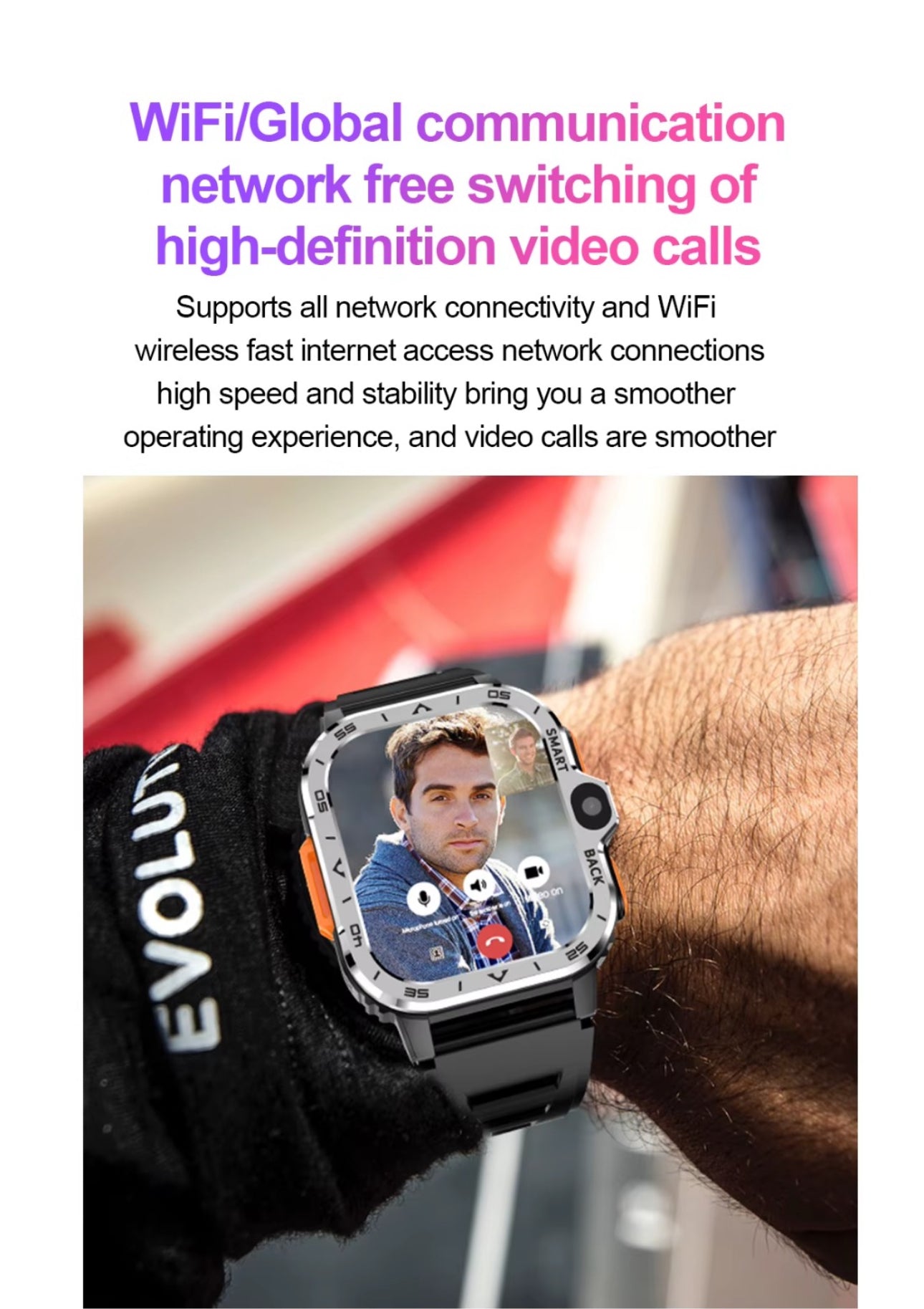 S8 Ultra Smart Watch 4G LTE - Allin1