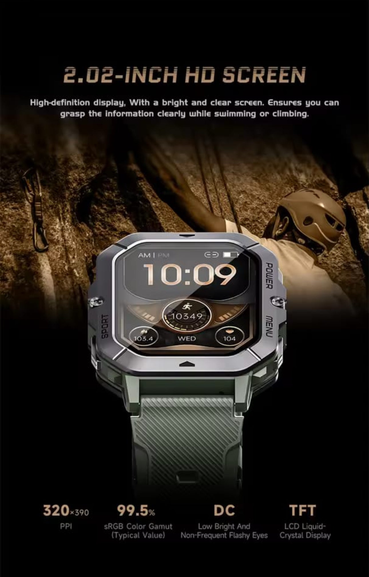 C28 Pro Outdoor Smart Watch - Allin1