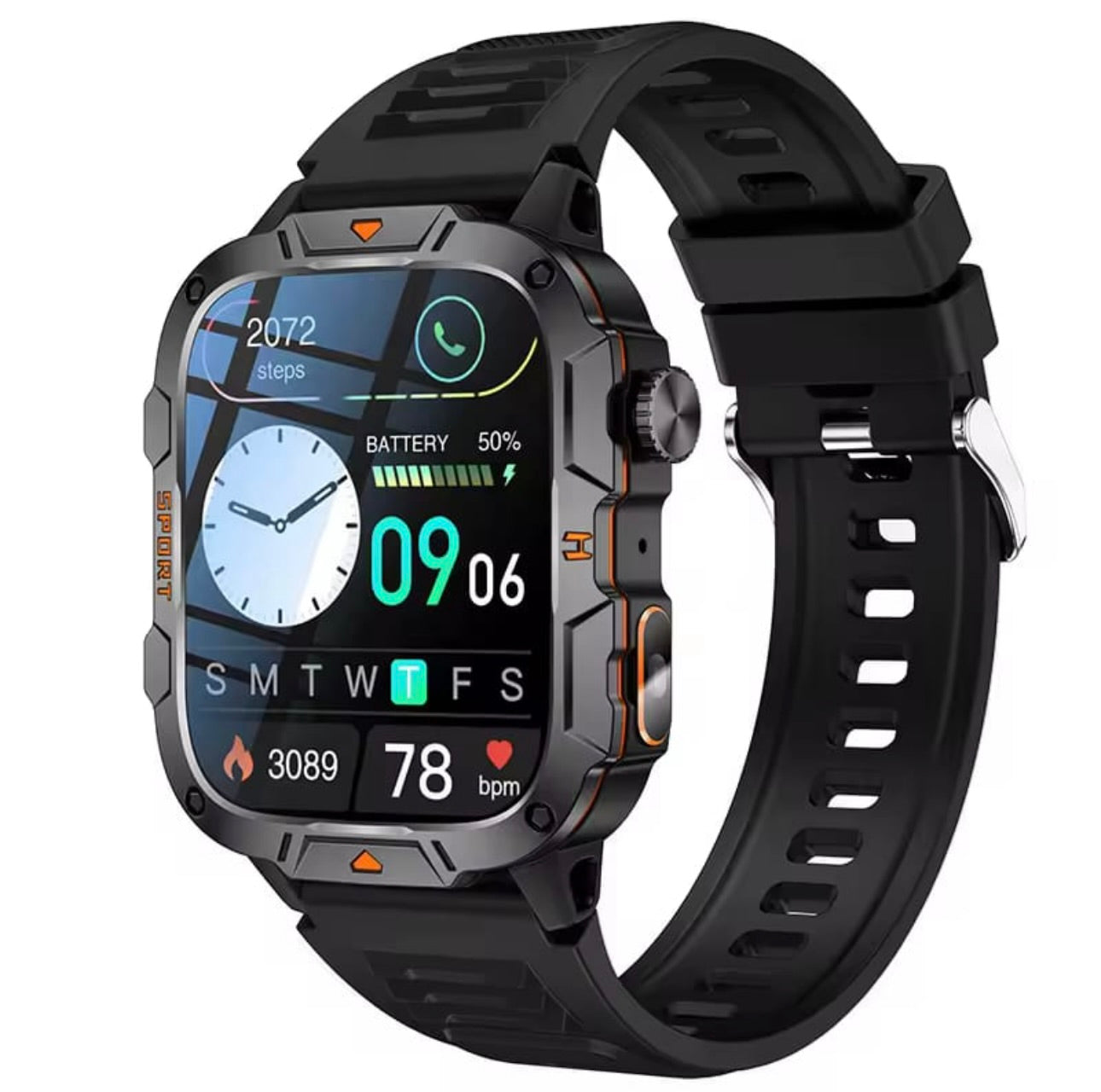QX12 Smart Watch – 1.96 - Allin1
