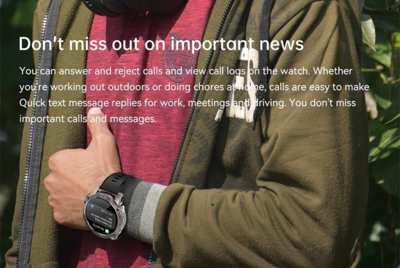 AK56 Smart Watch with 1.43 - Allin1