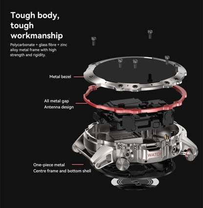 AK56 Smart Watch with 1.43 - Allin1