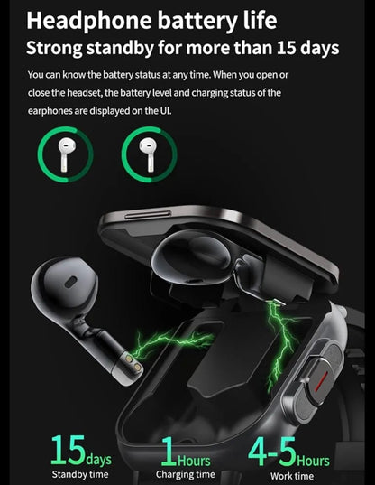 D8 2-in-1 Smartwatch - Allin1