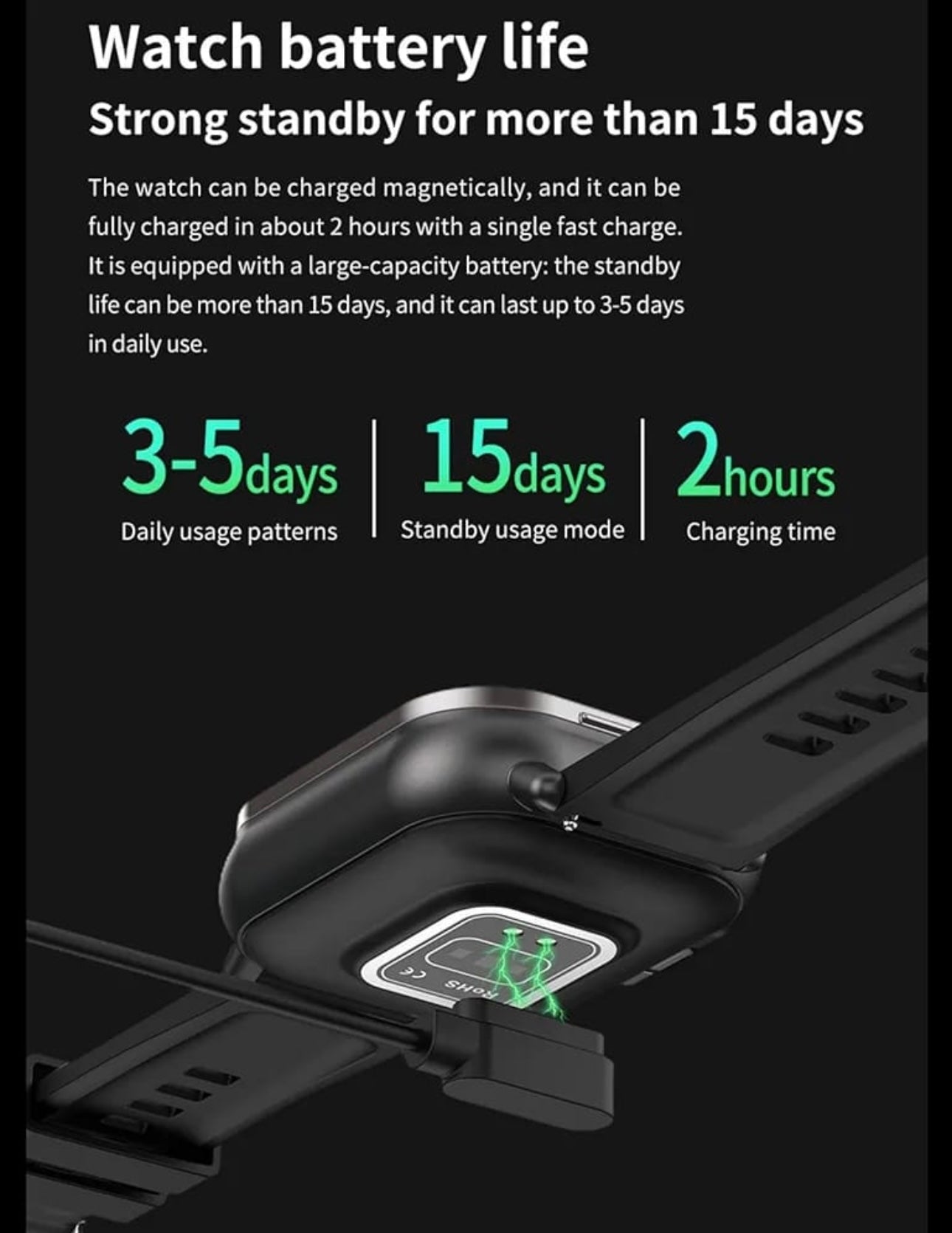 D8 2-in-1 Smartwatch - Allin1