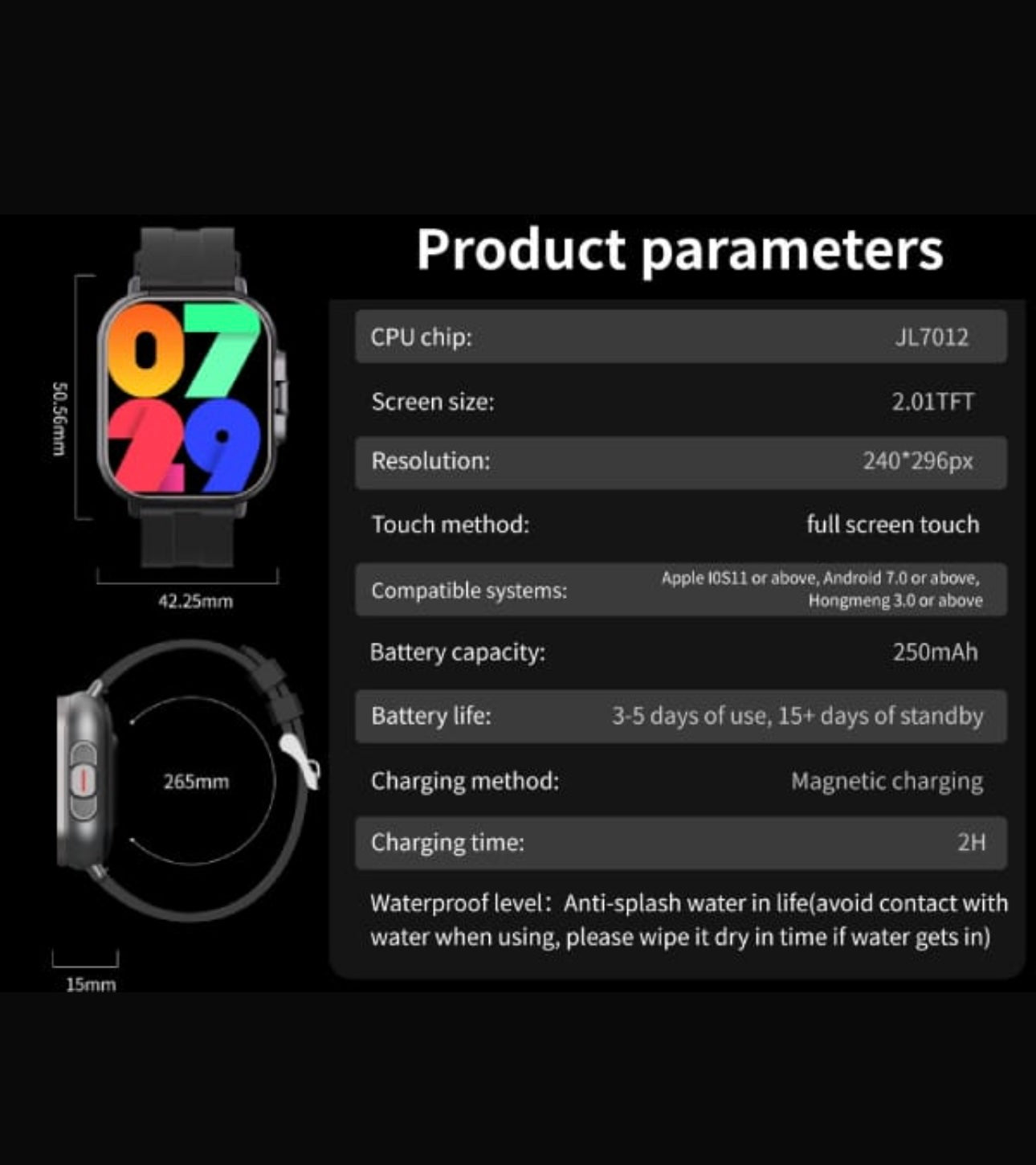 D8 2-in-1 Smartwatch - Allin1