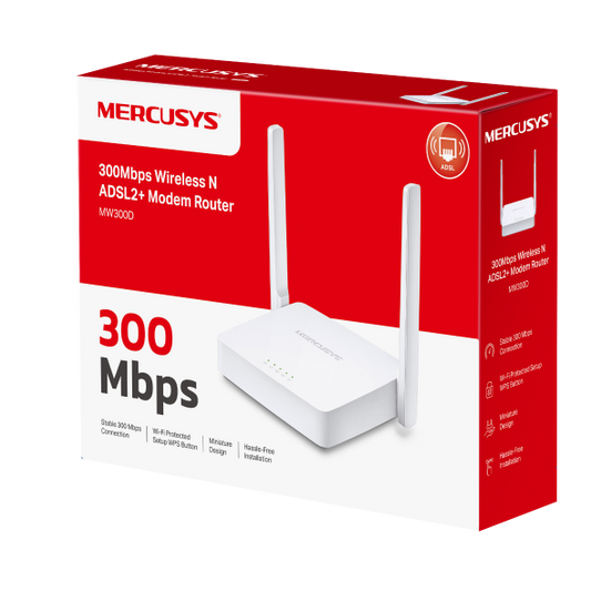 300Mbps Wireless N ADSL2+ Modem Router