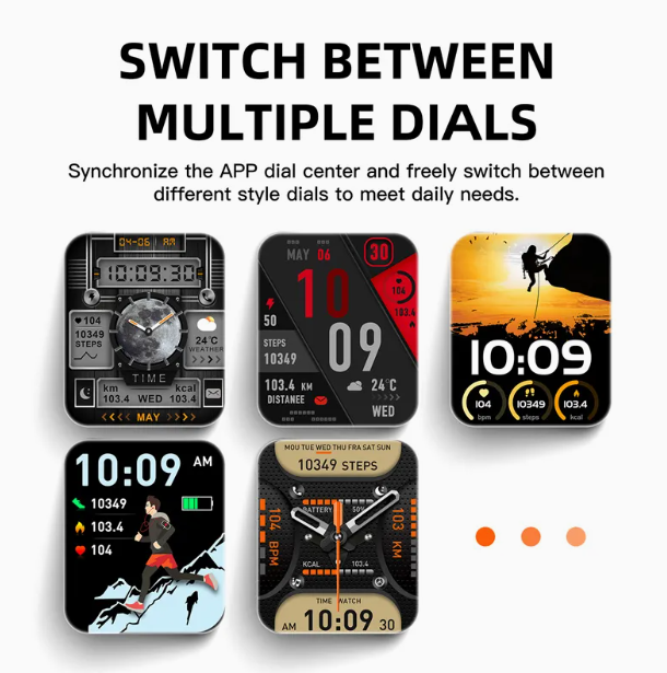 Smartwatch S320B 2.02-inch - Allin1