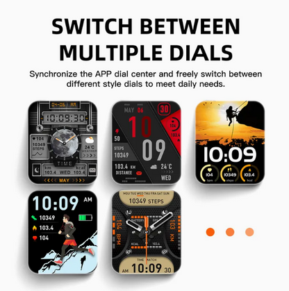 Smartwatch S320B 2.02-inch - Allin1