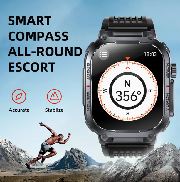 Smartwatch S320B 2.02-inch - Allin1