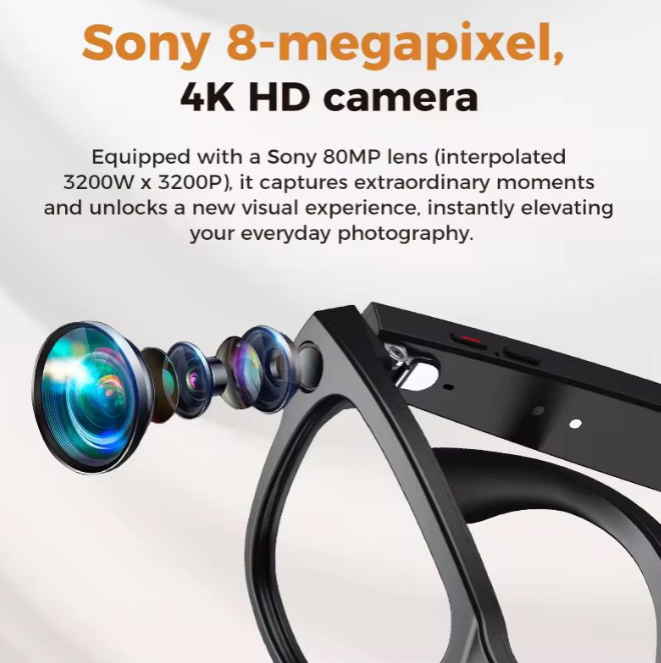 M02 Ultra Smart Glasses – HD Camera & Dual Lenses
