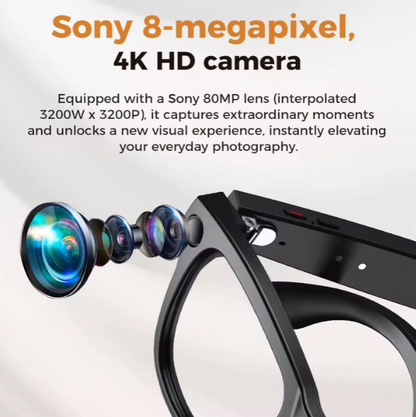 M02 Ultra Smart Glasses – HD Camera & Dual Lenses