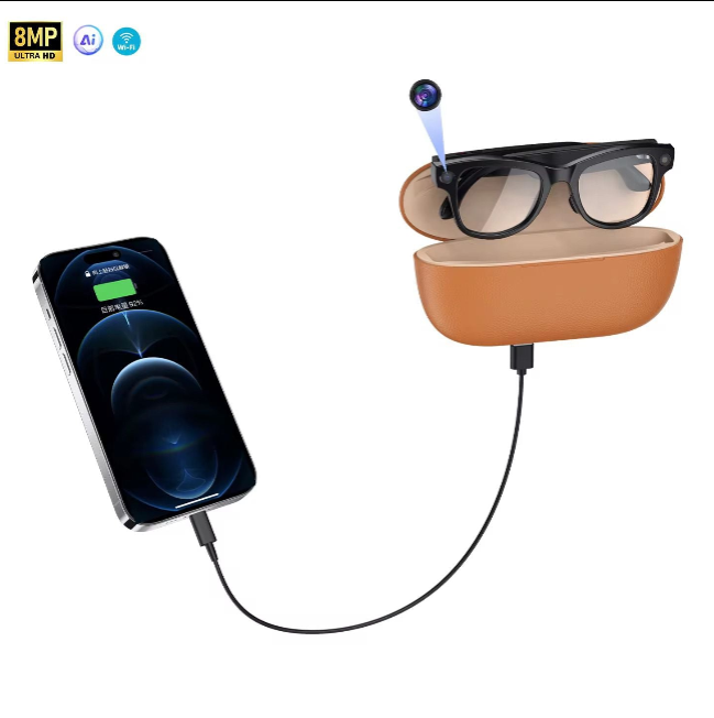 M02 Ultra Smart Glasses – HD Camera & Dual Lenses