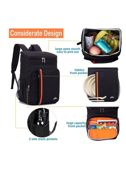Large Insulated Thermal Cooler Backpack