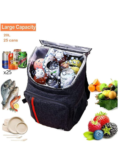 Large Insulated Thermal Cooler Backpack