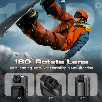 Bodycam 4k  with 64 gb built in memory