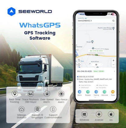 W18L-E | 4G Magnetic Asset Rechargeable Tracker