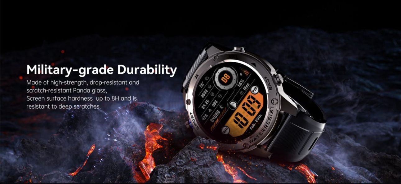 Rainbuvvy DM56 Smart Watch 1.43 Inch - Allin1
